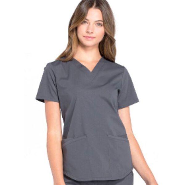 Women's Modern V-Neck Top Thumbnail