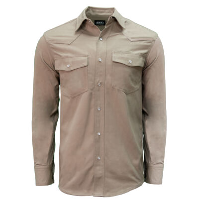 Welder's Shirt - Khaki Thumbnail